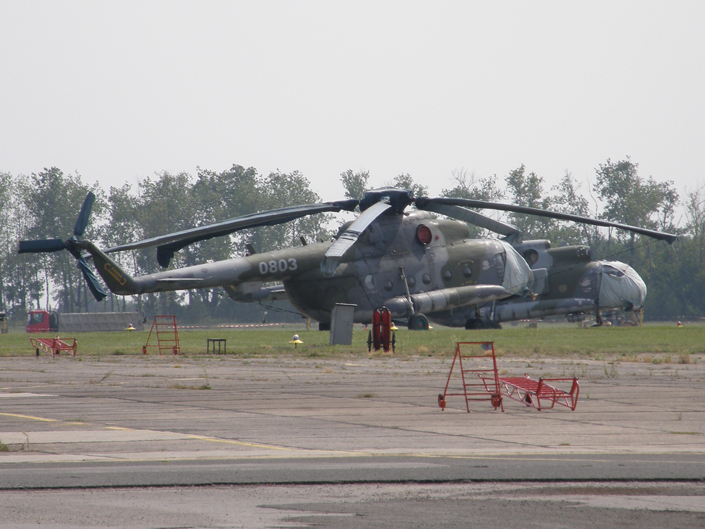 Mil Mi-17 Czech Air Force 0803 Prague_Kbely (LKKB) August_21_2009