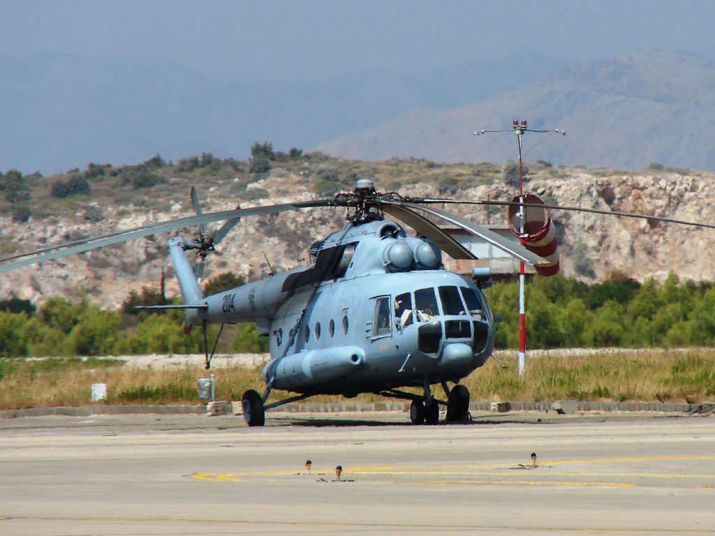 Mil Mi-8MTV1 HRZ 204 Dubrovnik_Ćilipi September_7_2008