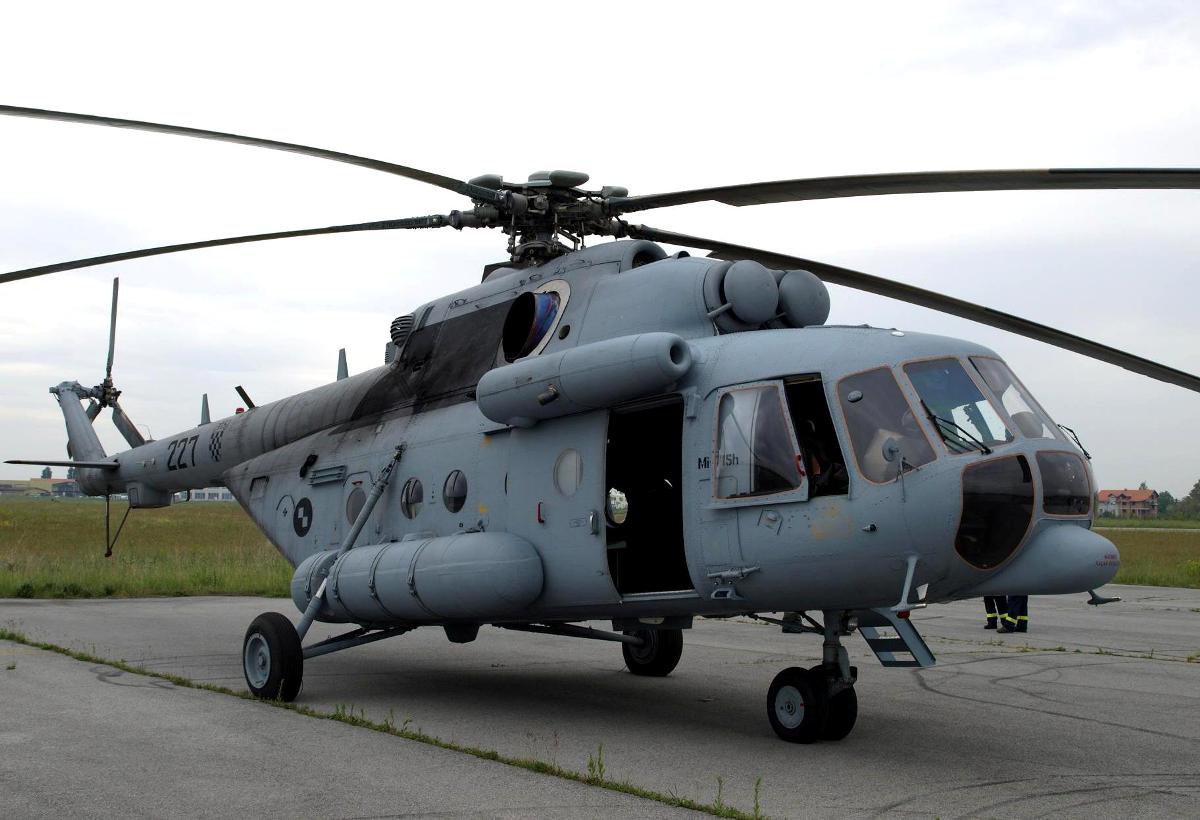 Mil Mi-171Sh Croatia Air Force 227 Osijek_Cepin (LDOC) May_16_ 2008