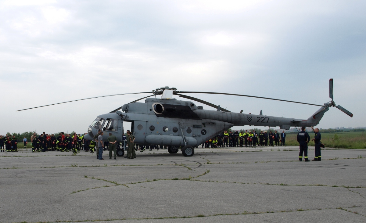 Mil Mi-171Sh Croatia Air Force 227 Osijek_Cepin (LDOC) May_16_ 2008