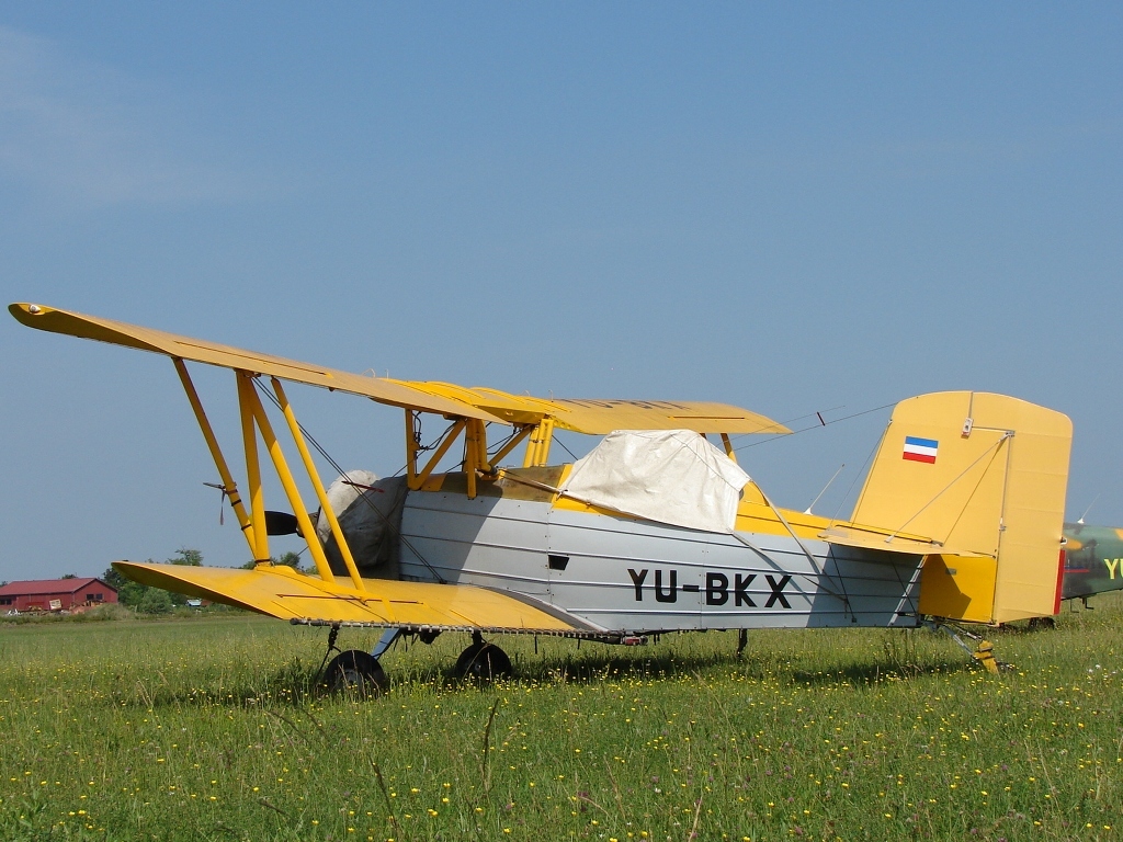 Grumman G-164 Ag-Cat, YU-BKX, Novi Sad-Cenej