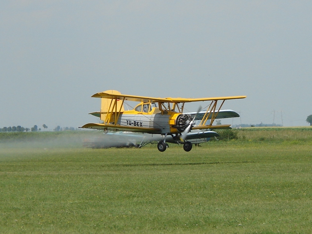 Grumman G-164 Ag-Cat, YU-BKX, Novi Sad-Cenej