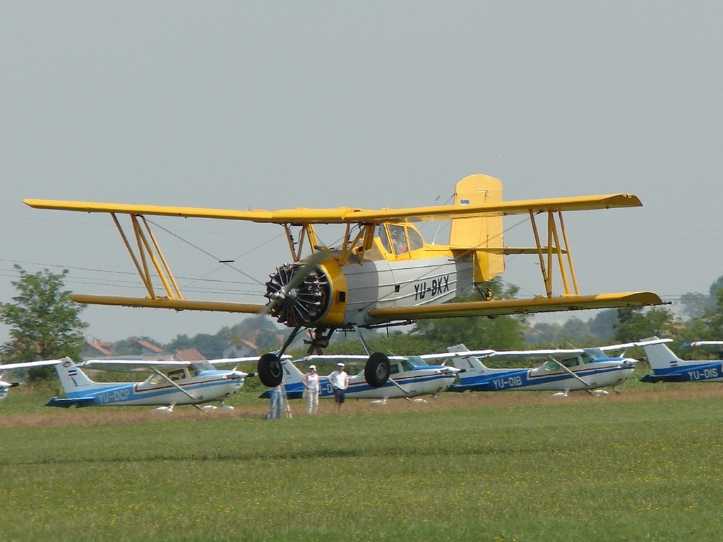 Grumman G-164 Ag-Cat, YU-BKX, Novi Sad-Cenej