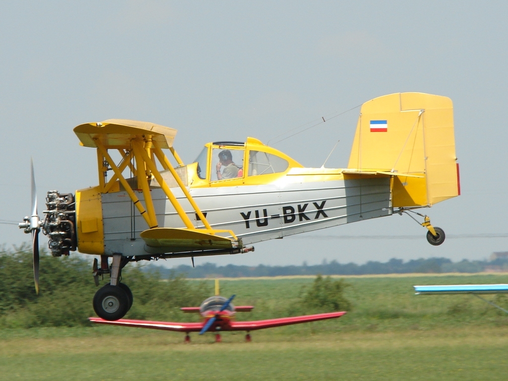 Grumman G-164 Ag-Cat, YU-BKX, Novi Sad-Cenej