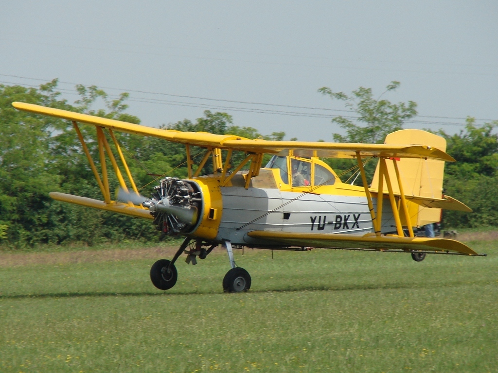 Grumman G-164 Ag-Cat, YU-BKX, Novi Sad-Cenej