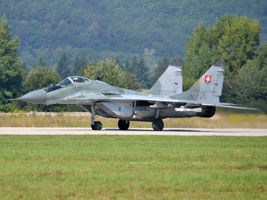 MiG-29AS Slovakia Air Force 6526 Sliac (SLD/LZSL) August_27_2011