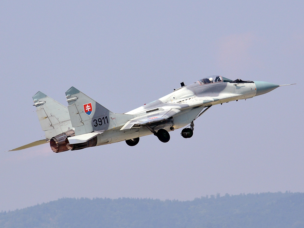 MiG-29AS Slovakia Air Force 3911 Sliac (SLD/LZSL) August_27_2011