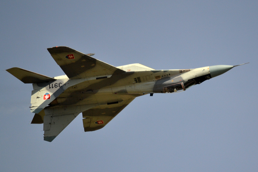 MiG-29AS Slovakia Air Force 3911 Hradec_Kralove (LKHK) September_03_2011