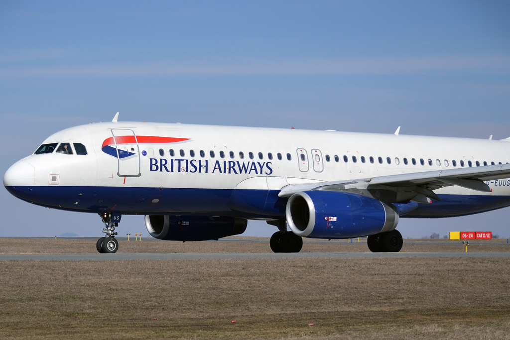 A320-232 British Airways G-EUUS Prague_Ruzyne (PRG/LKPR) March_24_2013