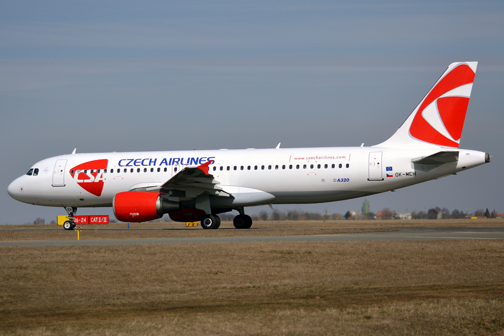 A320-214 CSA Czech Airlines OK-MEH Prague_Ruzyne (PRG/LKPR) March_24_2013