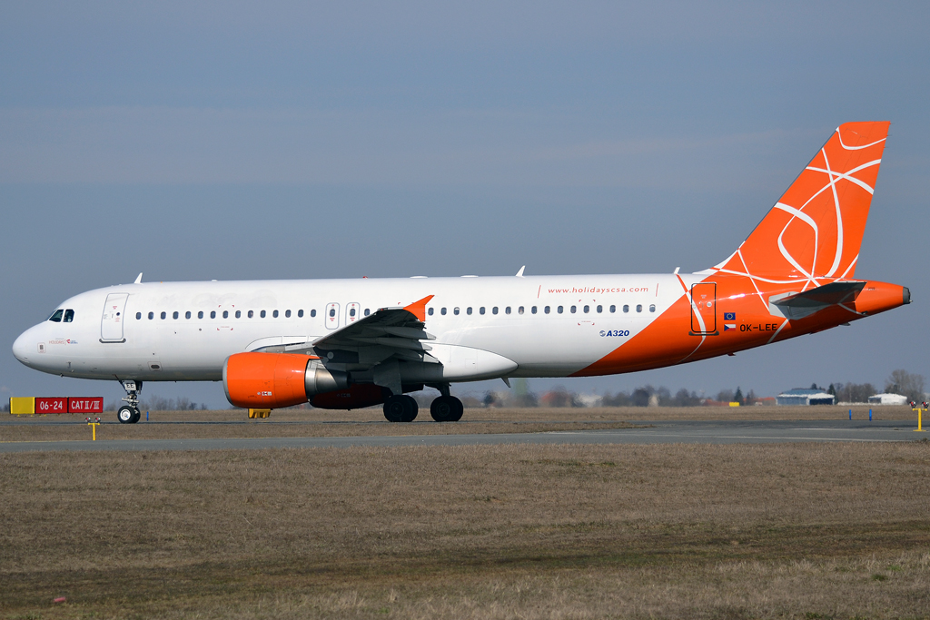 A320-214 Holidays Czech Airlines OK-LEE Prague_Ruzyne (PRG/LKPR) March_24_2013