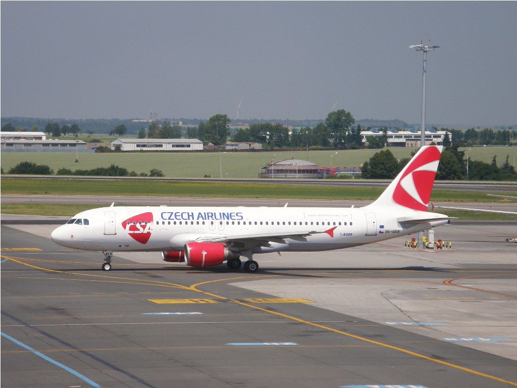 A320-214 ČSA - Czech Airlines OK-GEB Prague_Ruzyne July_03_2010