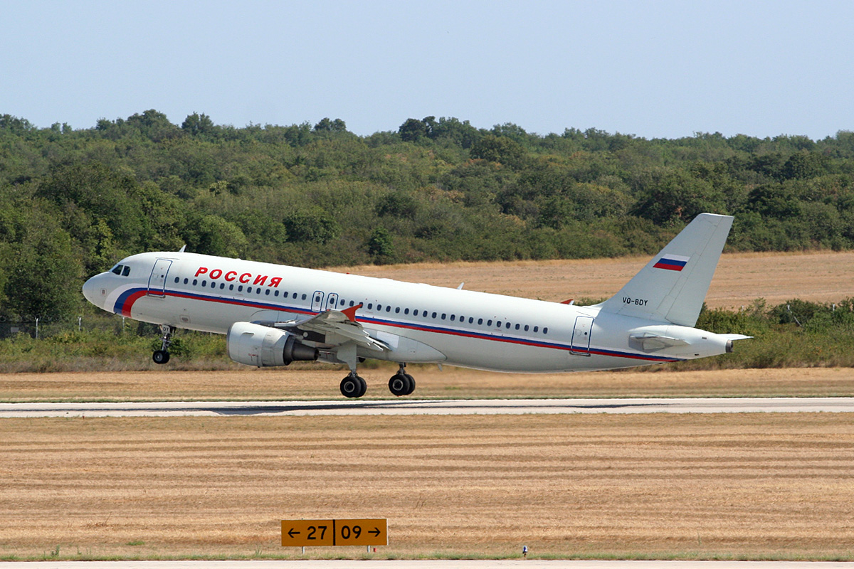 A320-214 Rossiya VQ-BDY Pula (LDPL/PUY) July_14_2012