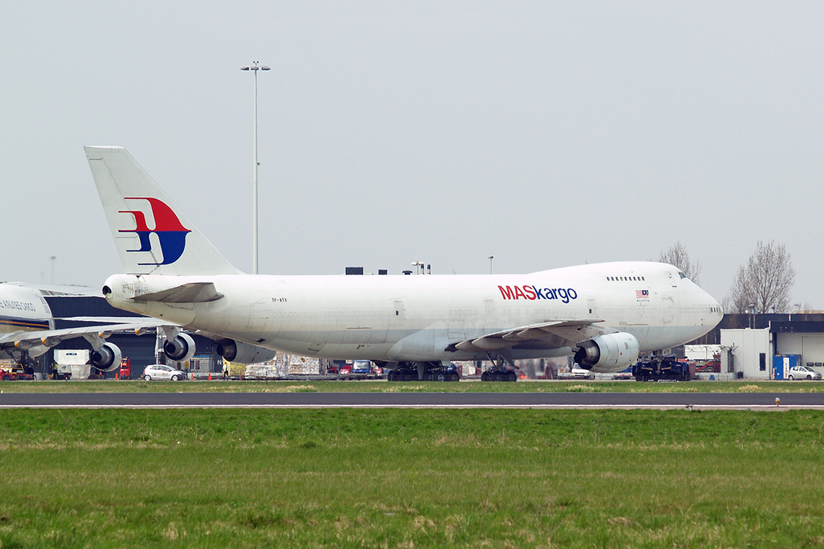 B747-236B(SF) MASkargo (Air Atlanta Icelandic) TF-ATX Amsterdam Schiphol April_21_2006