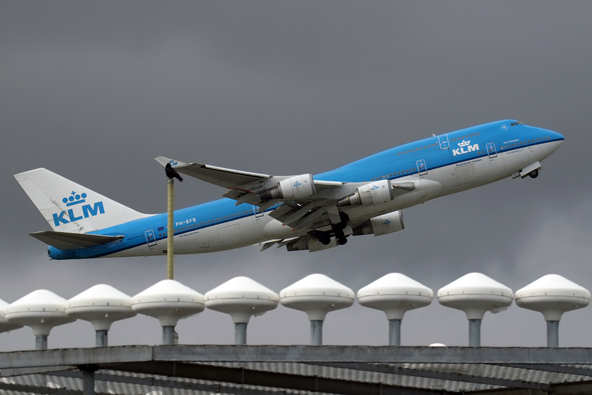 B747-406 KLM - Royal Dutch Airlines PH-BFB Amsterdam_Schiphol March_24_2008