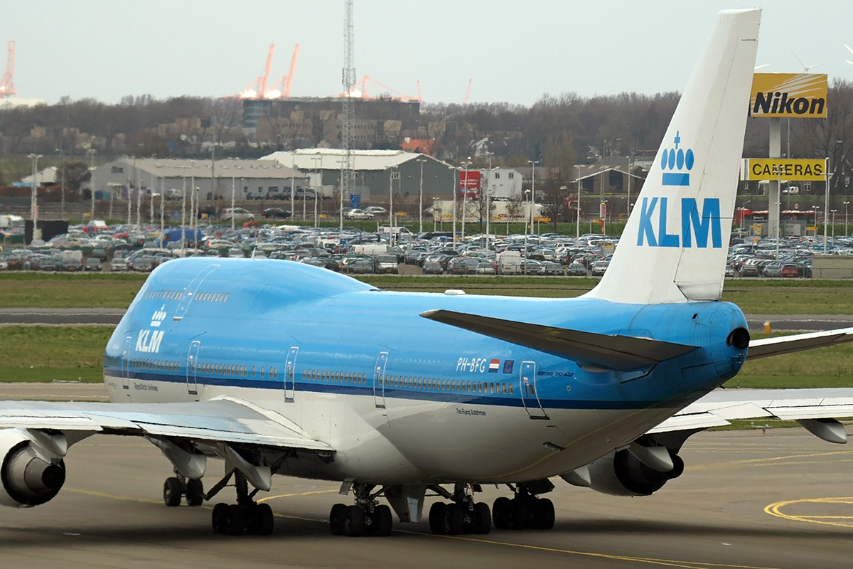 B747-406 KLM - Royal Dutch Airlines PH-BFG Amsterdam_Schiphol March_17_2008