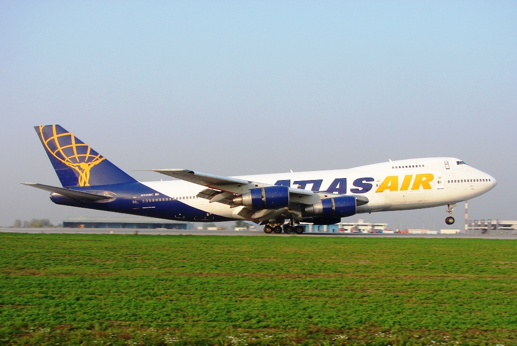 B747-2D7B(SF) Atlas Air N524MC Osijek_Klisa October_15_2008