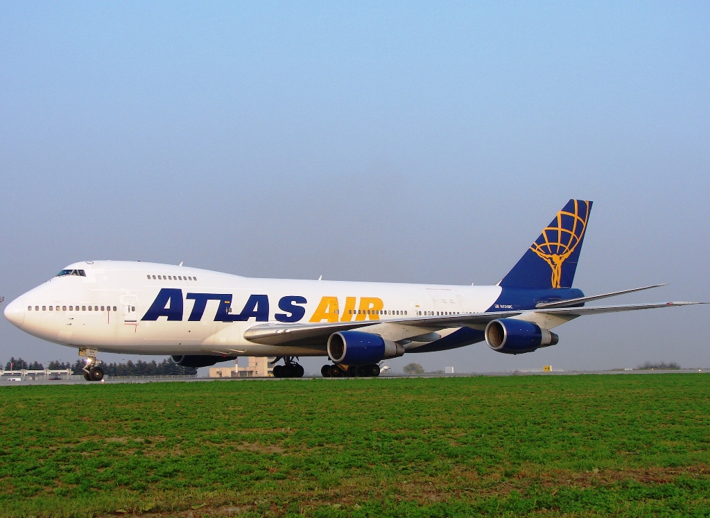 B747-2D7B(SF) Atlas Air N524MC Osijek_Klisa October_15_2008