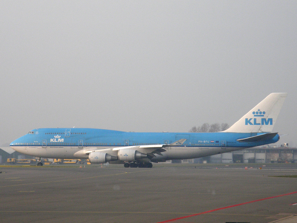 B747-406M KLM - Royal Dutch Airlines PH-BFU Amsterdam_Schiphol March_16_2011