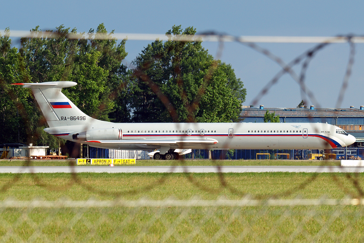 Ilyushin Il-62M Russia Air Force RA-86496 Zagreb_Pleso (ZAG/LDZA) June_6_2007