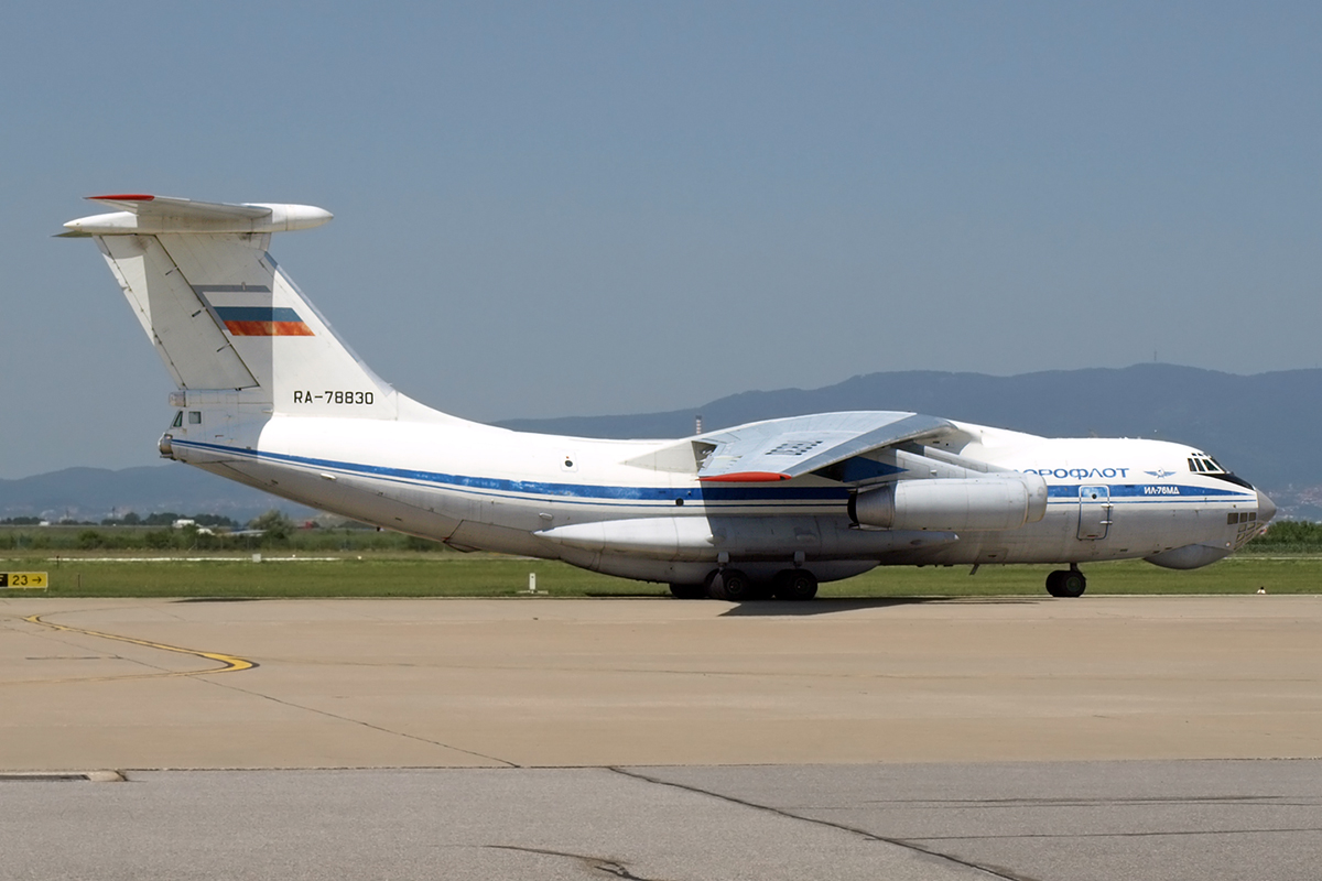 Ilyushin Il-76MD Aeroflot Russian Airlines RA-78830 Zagreb_Pleso (ZAG/LDZA) June_21_2007