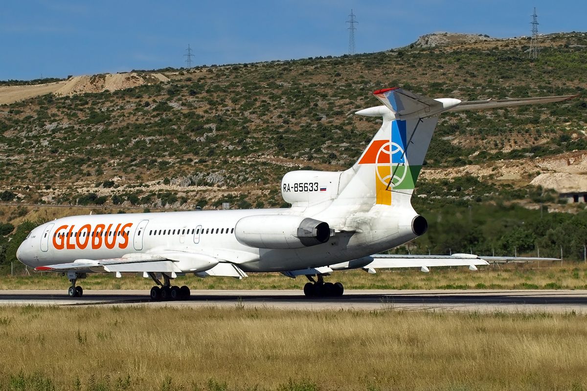 Tupolev Tu-154M Globus RA-85633 Split_Resnik (SPU/LDSP) August_10_2008