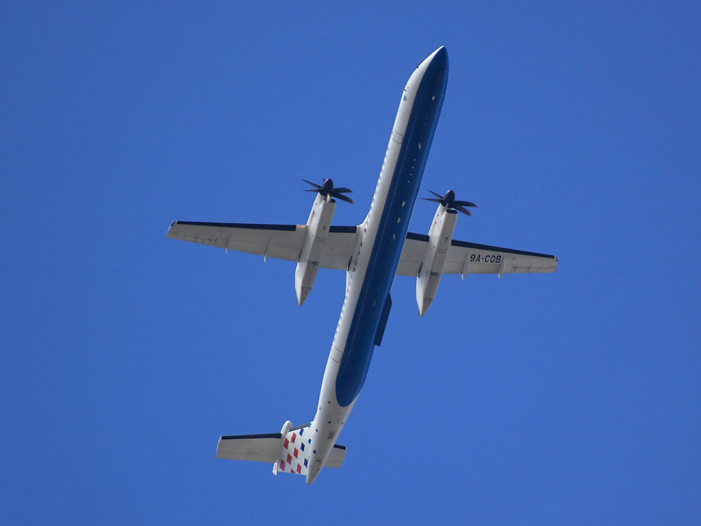 DHC-8-402Q Dash 8 Croatia Airlines 9A-CQB Zagreb_Pleso (ZAG/LDZA) 4_April_2012