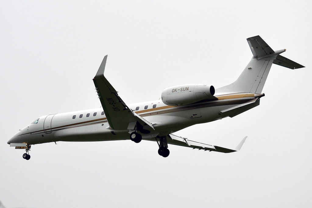 Embraer EMB-135BJ Legacy 600 ABS Jets OK-SUN Prague_Ruzyne (PRG/LKPR) April_28_2013