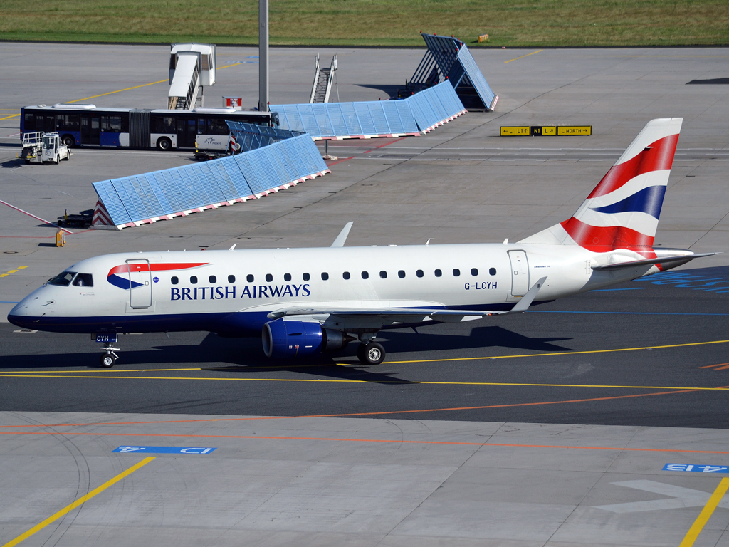 ERJ-170-100ST British Airways (BA CityFlyer) G-LCYH Frankfurt_Main (FRA/EDDF) May_25_2012
