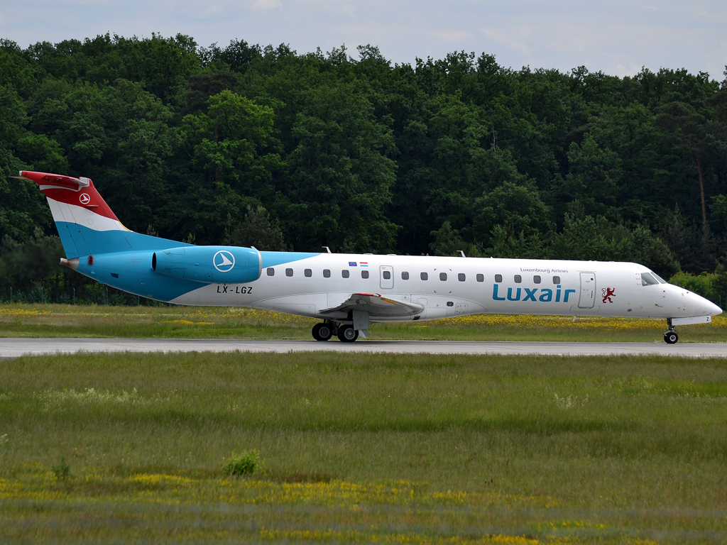 ERJ-145LU Luxair LX-LGZ Frankfurt_Main (FRA/EDDF) May_27_2012