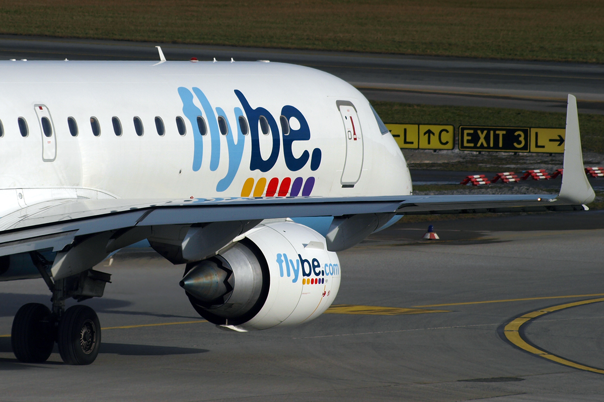 ERJ-195-200LR Flybe - British European G-FBEI Salzburg (SZG/LOWS) January_9_2011