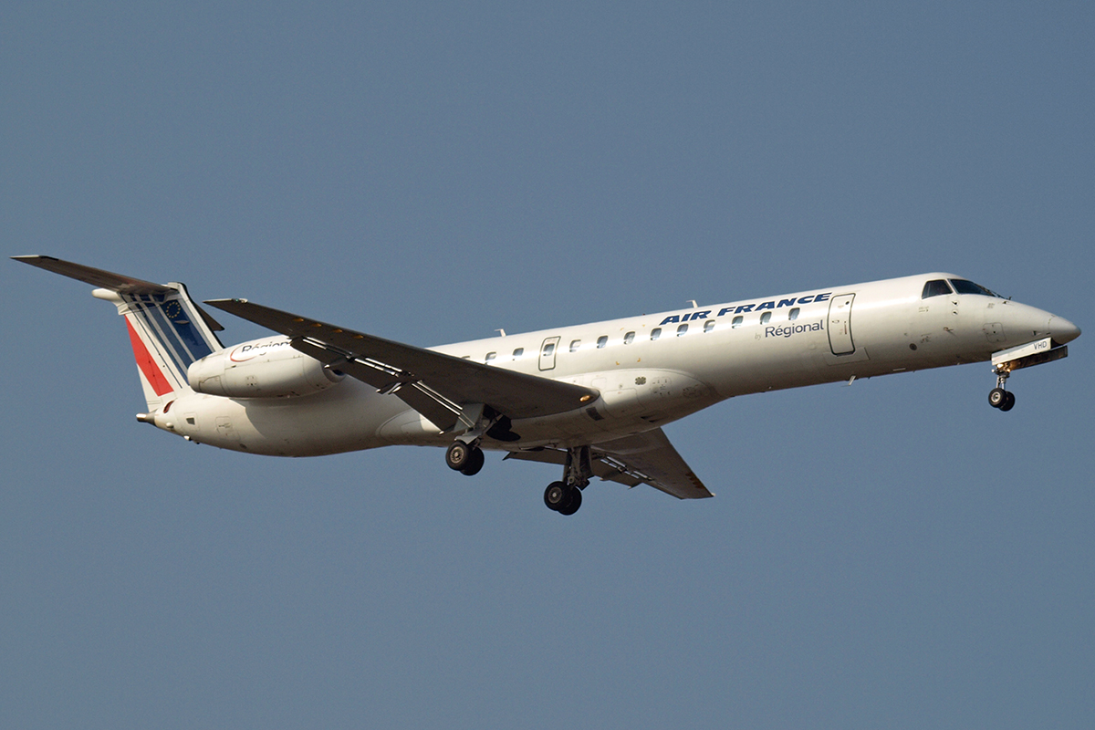 ERJ-145MP Air France (Regional Airlines) F-GVHD Zagreb_Pleso (ZAG/LDZA) February_13_2008