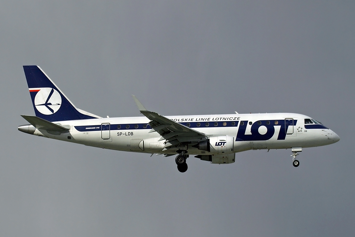 ERJ-170-100ST LOT Polish Airlines SP-LDB Amsterdam_Schiphol (AMS/EHAM) March_25_2008