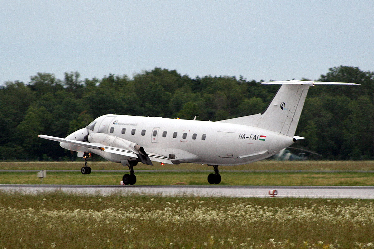 EMB-120RT Brasilia Budapest Aircraft Service HA-FAI Zagreb_Pleso (ZAG/LDZA) June_01_2010