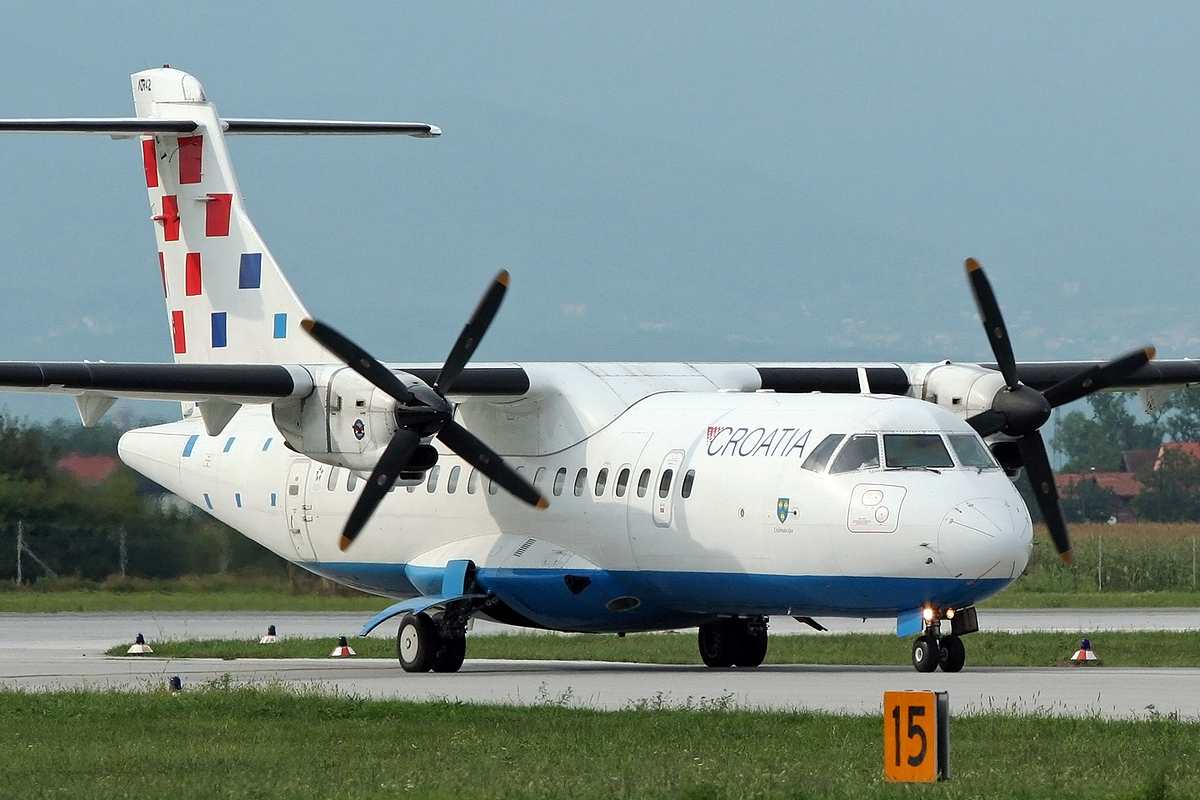 ATR-42-300QC Croatia Airlines 9A-CTT Zagreb_Pleso (ZAG/LDZA) August_15_2008