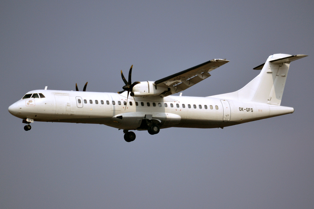 ATR-72-500 CSA Czech Airlines OK-GFS Prague_Ruzyne (PRG/LKPR) March_30_2013