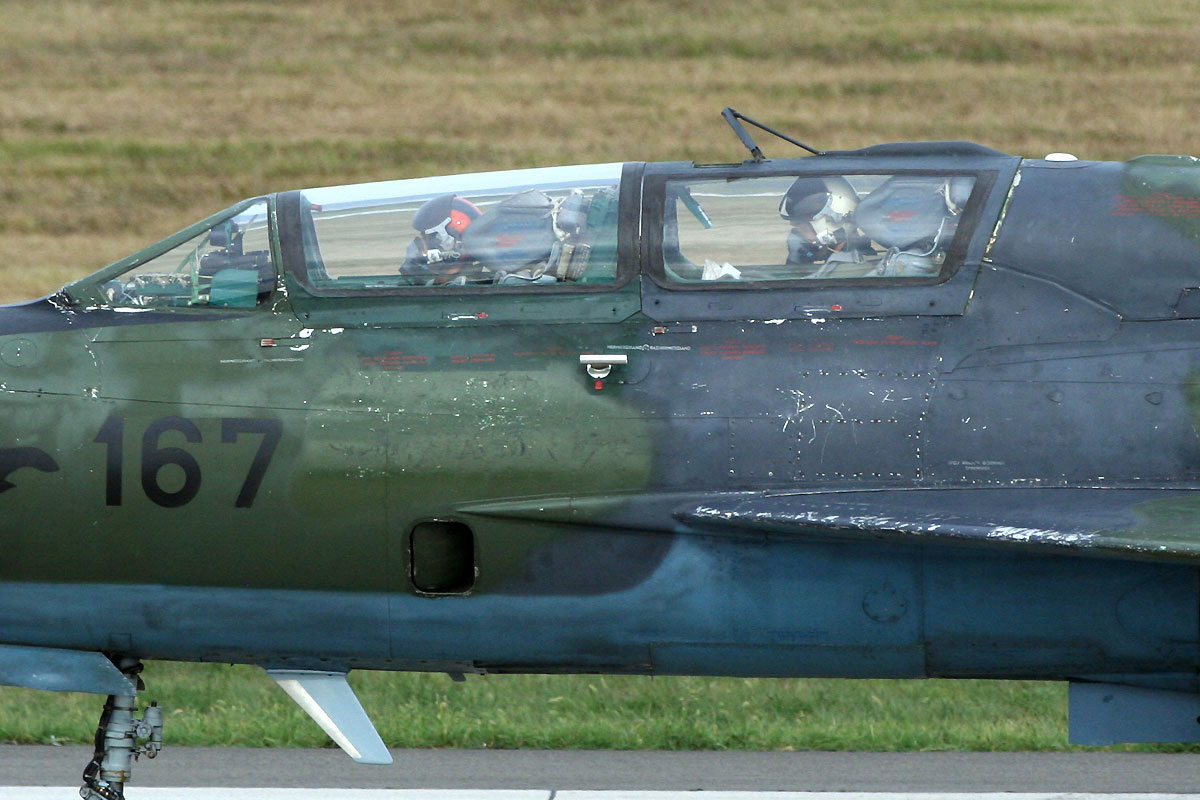 MiG-21UMD Croatia Air Force 167 Zagreb_Pleso (ZAG/LDZA) September_8_2011