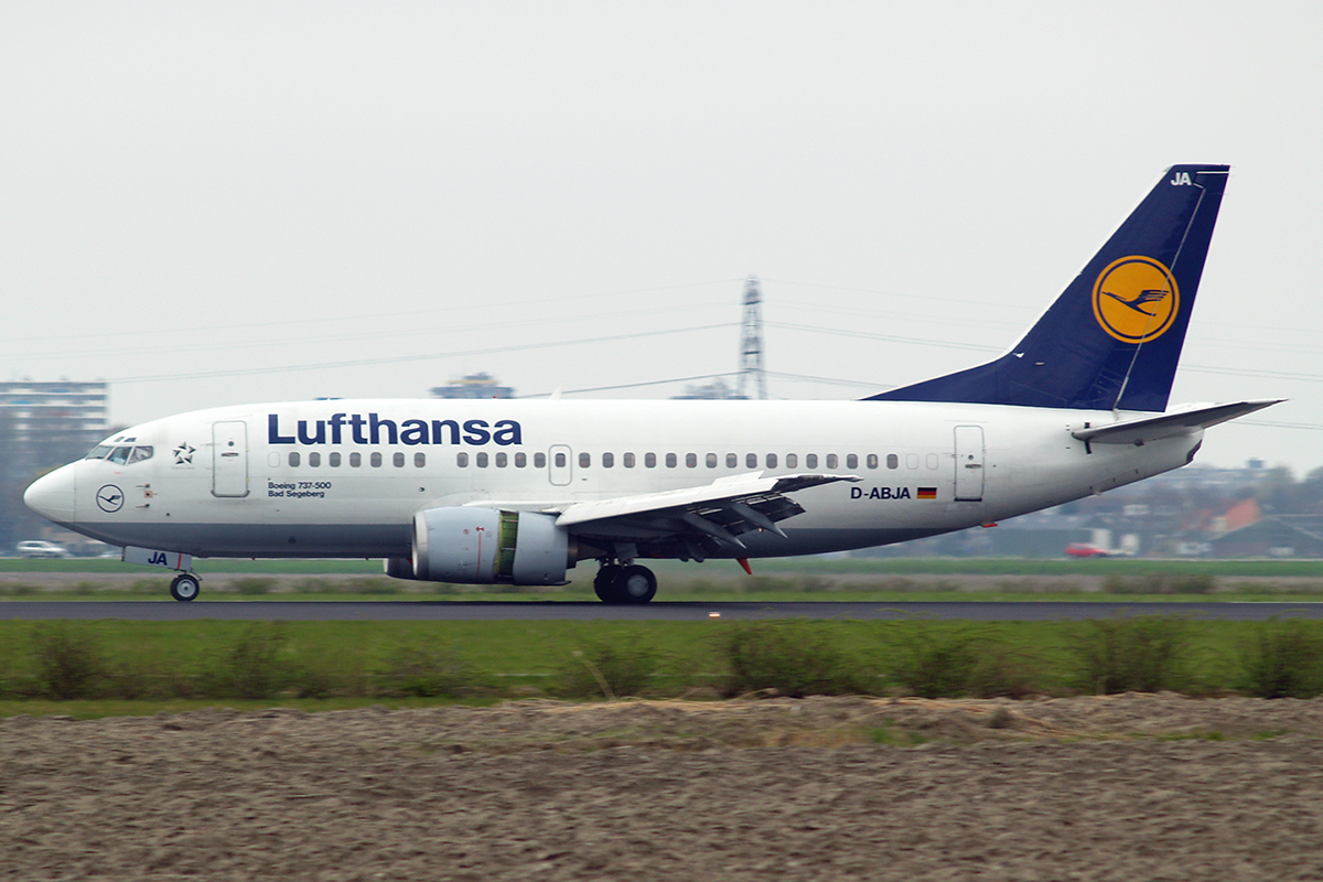 B737-530 Lufthansa D-ABJA Amsterdam Schiphol April_20_2006