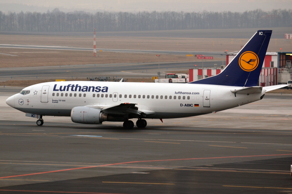 B737-530 Lufthansa D-ABIC Prague_Ruzyne (PRG/LKPR) February_11_2013