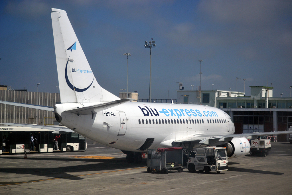 B737-5K5 Blu-Express (Blue Panorama Airlines) I-BPAL Rome_Fiumicino (FCO/LIRF) March_31_2015