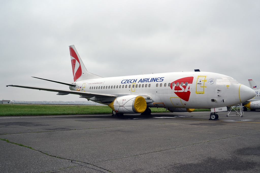 B737-55S CSA Czech Airlines OK-XGD Prague_Ruzyne (PRG/LKPR) April_28_2013