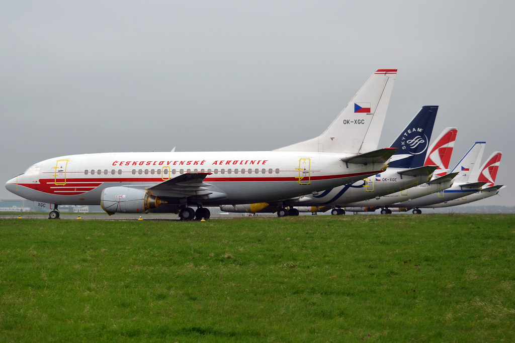 B737-55S CSA Czech Airlines OK-XGC Prague_Ruzyne (PRG/LKPR) April_28_2013