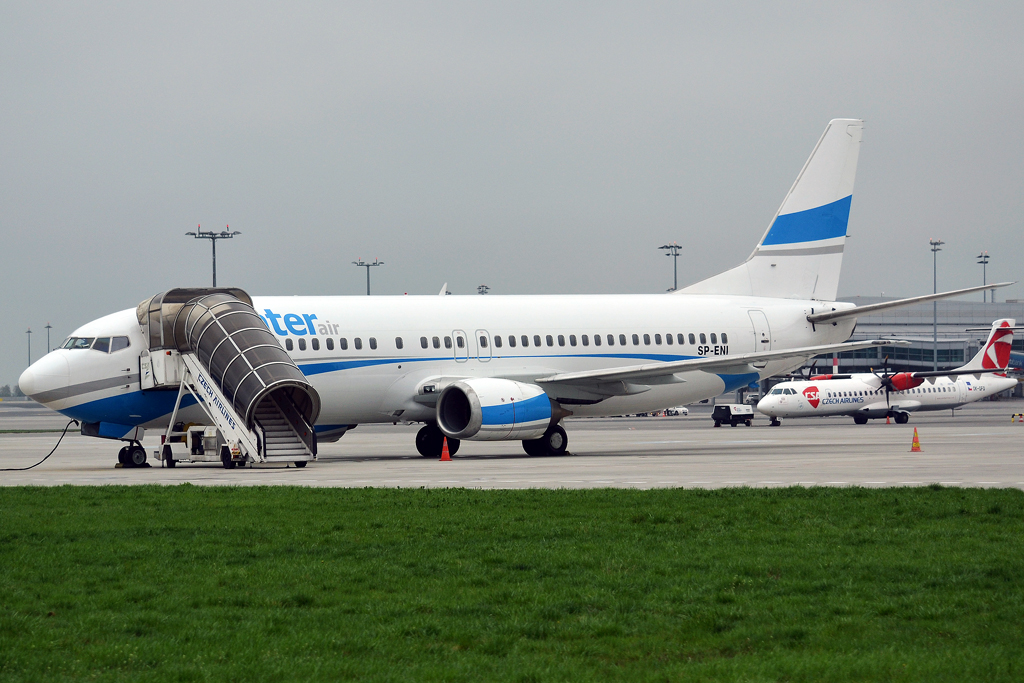 B737-43Q Enter Air SP-ENI Prague_Ruzyne (PRG/LKPR) April_28_2013