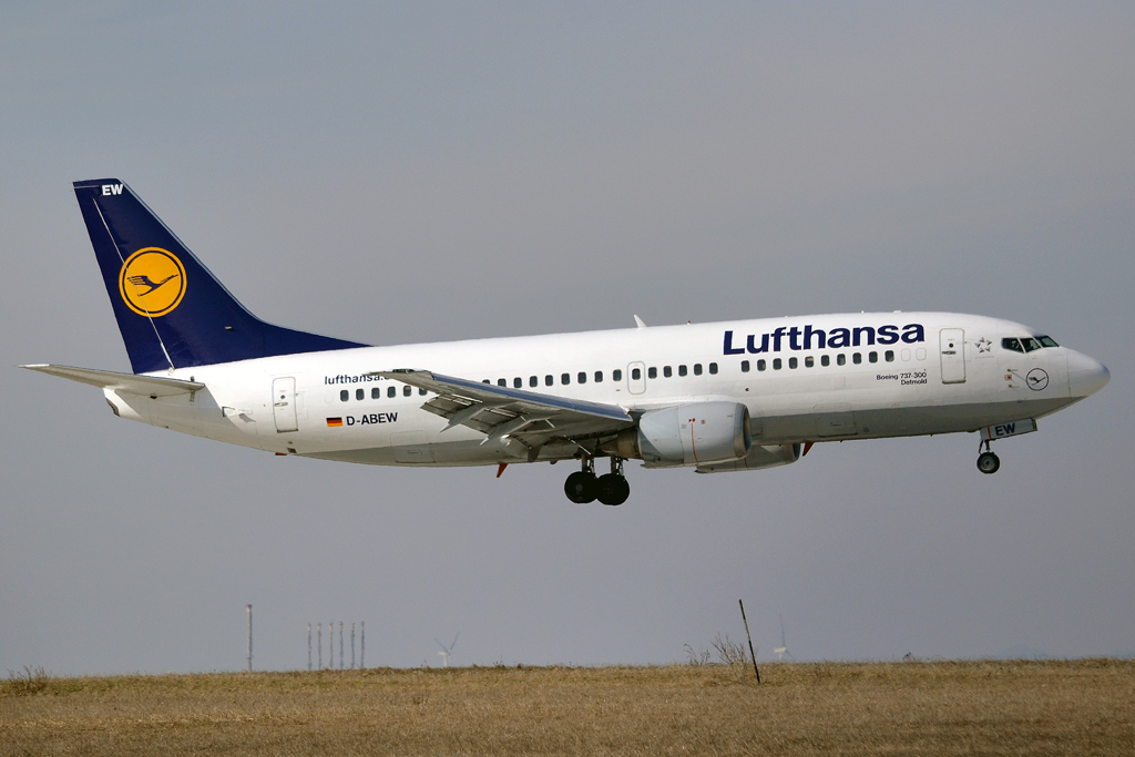 B737-330 Lufthansa D-ABEW Prague_Ruzyne (PRG/LKPR) March_24_2013