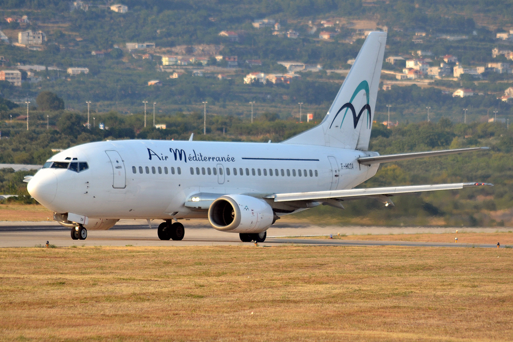 B737-5L9 Air Mediterranee F-HCOA Split_Resnik (SPU/LDSP) August_10_2013