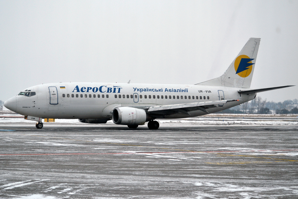 B737-3Q8 AeroSvit Ukrainian Airlines UR-VVA Prague_Ruzyne (PRG/LKPR) February_07_2012