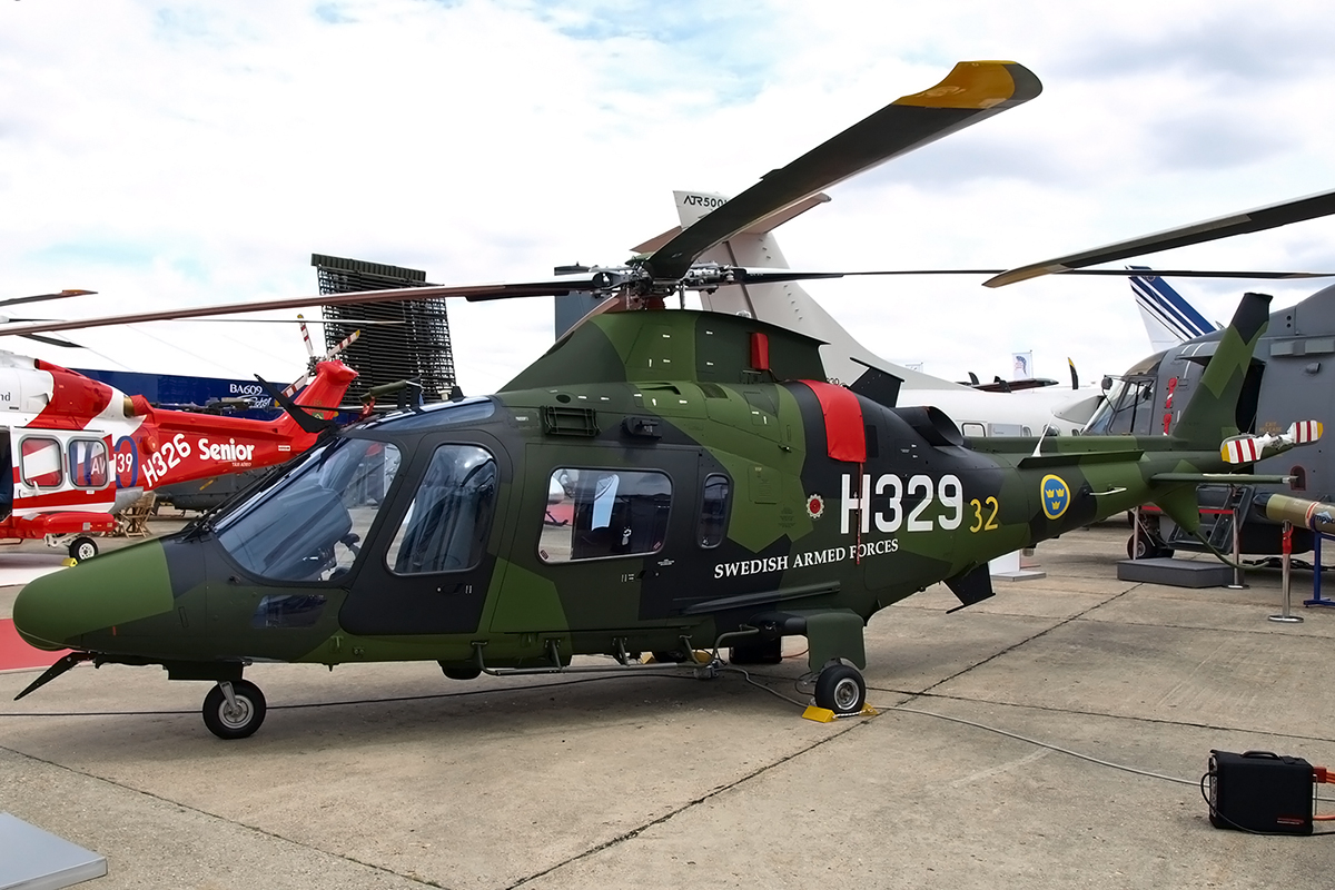 Agusta Hkp15A (A-109E LUH) Sweden Air Force 15032 Paris_Le_Bourget June_24_2007