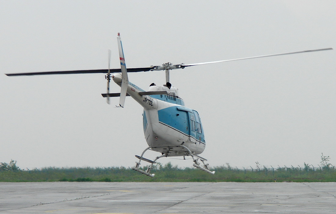 Agusta AB-206B JetRanger II Croatia Police 9A-HBC Osijek-Klisa (LDOS) May_03_2011