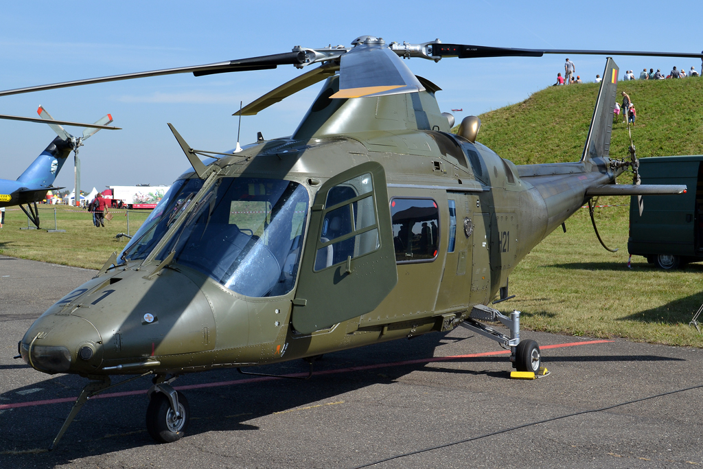 Agusta A-109HO Belgium Air Force H21 Hradec_Kralove (LKHK) September_03_2011