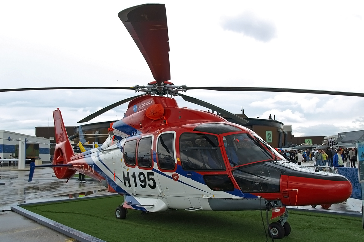 Eurocopter EC-155B1 Untitled VT-AZV Paris_Le_Bourget June_22_2007